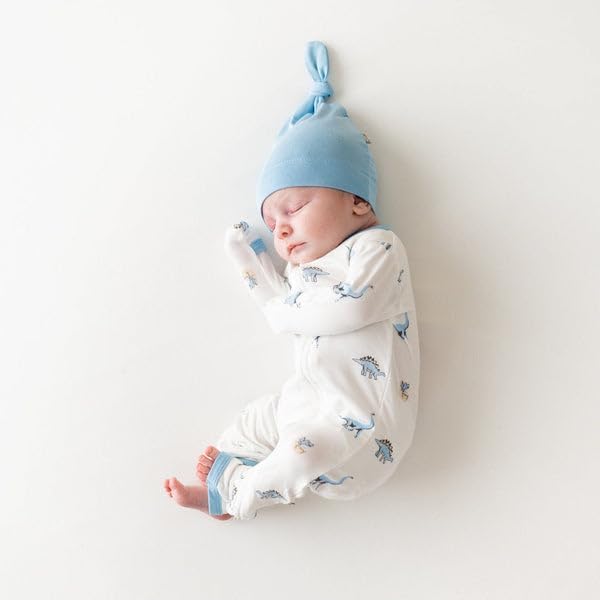 KYTE BABY Unisex Rayon Made From Bamboo Zippered Rompers 0-24 Months