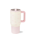 HydroJug Traveler 20oz Kids Insulated Tumbler with Handle, Bows