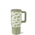 HydroJug Traveler 20oz Kids Insulated Tumbler with Handle, Dinosaur