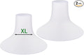 Mompmuri Breast Pump Cushion – XL | Breast Pump Accessory, Sizing Insert for Flange Shields | Elastic Nipple Flange Inserts | Silicone Lacteck Flange | Compatible with Flange Sizes 30-35mm (2 pc)
