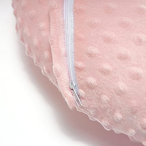 iEvolve Nursing Pillow Cover Breast feeding Pillow Support Positioner lounger cover for Baby Boy Girl(White)