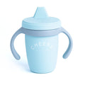 Bella Tunno Sippy Cup, Silicone Training Cup with Transition Handles for Infants, Toddlers & Kids, Babies 6-12 Months & Toddlers 1-3 Years, Boys & Girls, Cheers, 8 oz