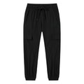 Muaney Toddler Boys Cargo Jogger Pants Baby Boys Sweatpants Thin Quick Dry Casual Pull On Pants（218Black18-24M）