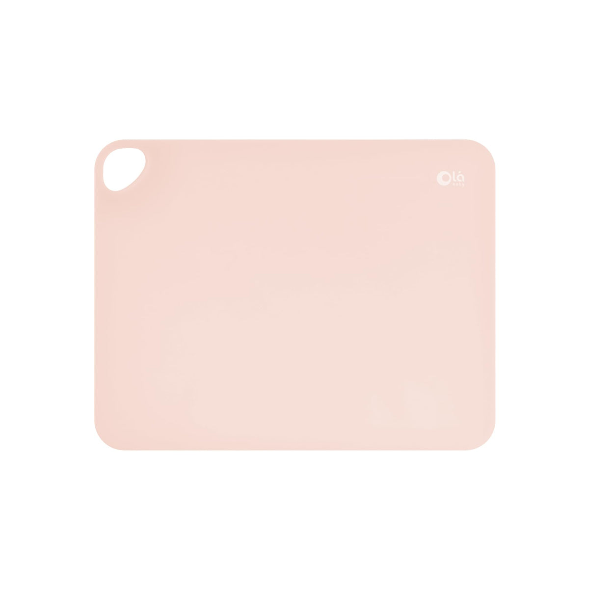 Olababy Fold N Go Silicone Placemat w Travel Case | Dishwasher Safe, BPA Free, Non-Slip, Waterproof | Mini Dining Mat for Infants, Babies, Toddlers and Kids (1, Kiwi)