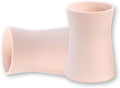 APLAINR Grip Cup, Silicone Open Training Cup for Baby and Toddler, 3 fl oz, Easy Grip, Non-Slip, Heavy Base, Microwave & Dishwasher Safe, No BPA, Pack of 2, Pink Sand
