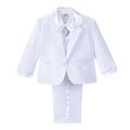 Dressy Daisy Toddler Boy 5 Pcs Formal Tuxedo Suits, Black, Size 2T