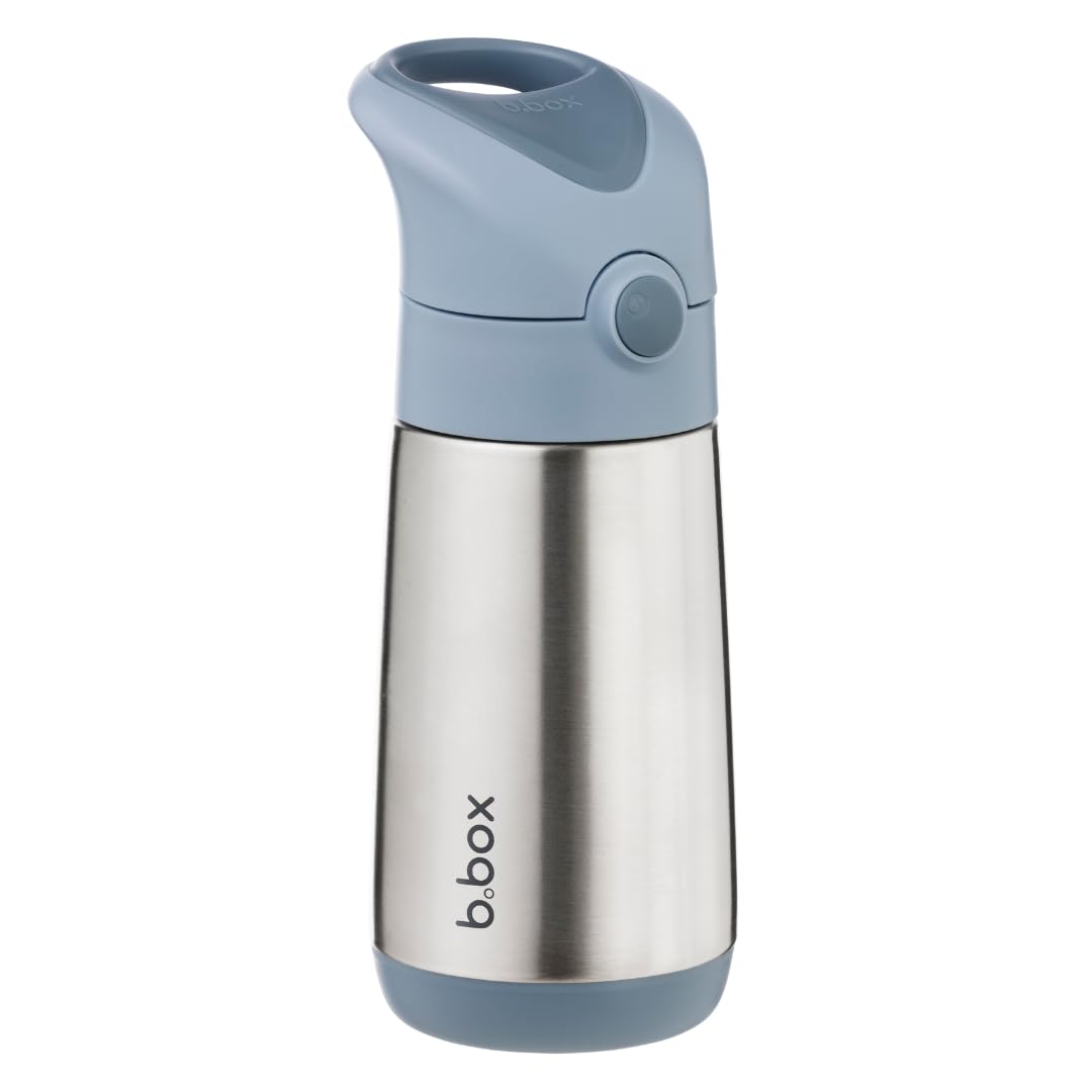 b.box Insulated Water Bottle for Kids, 12 oz Toddler Water Bottle