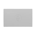 Foundations Elements Horizontal Wall-Mounted Baby Diaper Changing Station, Heavy Duty Stainless Steel Hinge, Oversized Changing Surface, Easy Installation, Gray (300-EH-01)