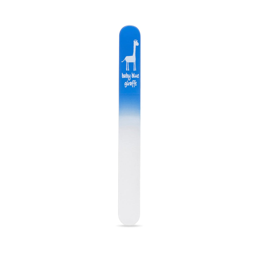 Baby Nail File by baby blue giraffe- Premium European Glass Nail File for Newborns and Babies, Gentle and Effective Alternative to Nail Clippers and Nail Scissors