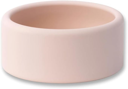 APLAINR Silicone Bowl for Baby, Toddler & Kids, 9 fl oz, Pink Sand