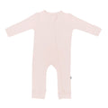 KYTE BABY Unisex Rayon Made From Bamboo Zippered Rompers (4T, Blush)