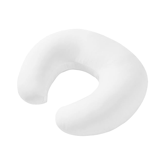 Nursing Pillow and Positioner, Breastfeeding, Bottle Feeding, Baby Sitting Support, Tummy Time Support for Baby Boys and Girls, Propping Baby Pillow (Naked Pillow)