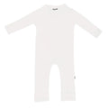 Kyte Baby Unisex Rayon Made From Bamboo Zippered Rompers (0-3 Months, Cloud)