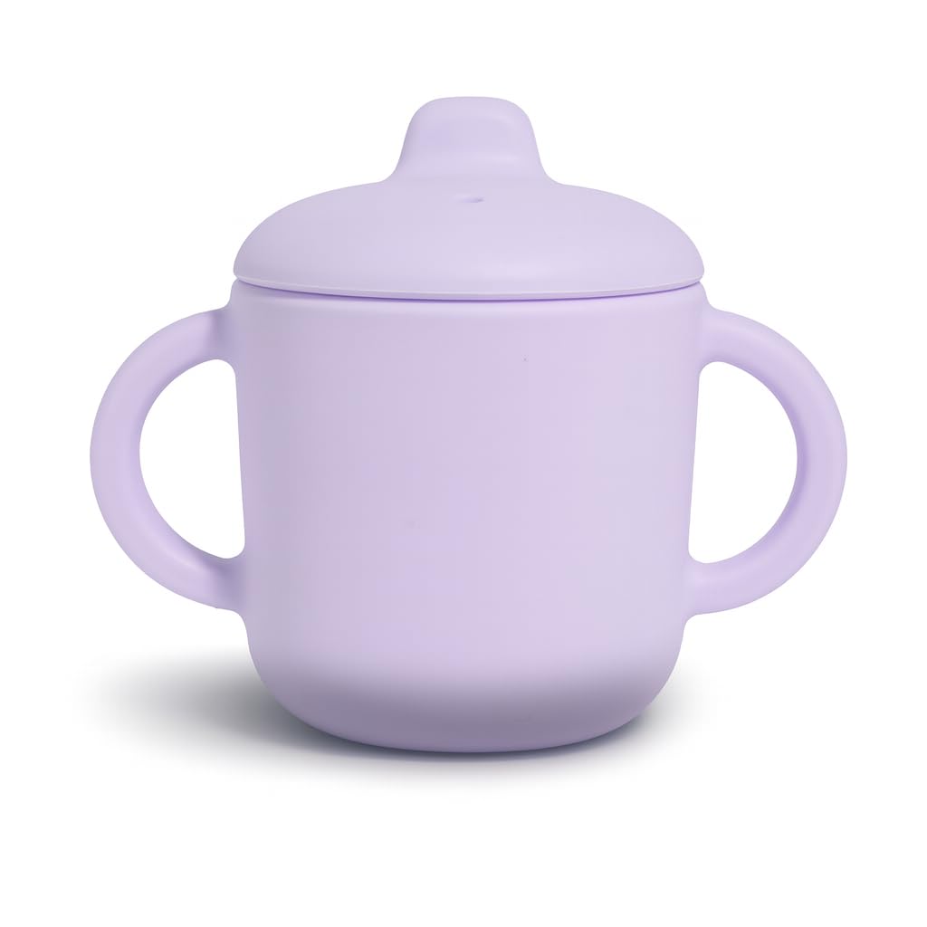Catii Premium Silicone Baby Straw Cup 5 floz, BPA-Free Food-Grade Silicone Sippy Cup for Infants and Toddlers 6months+, Leak-Resistant, Durable, Easy-Grip Training Design (Green)