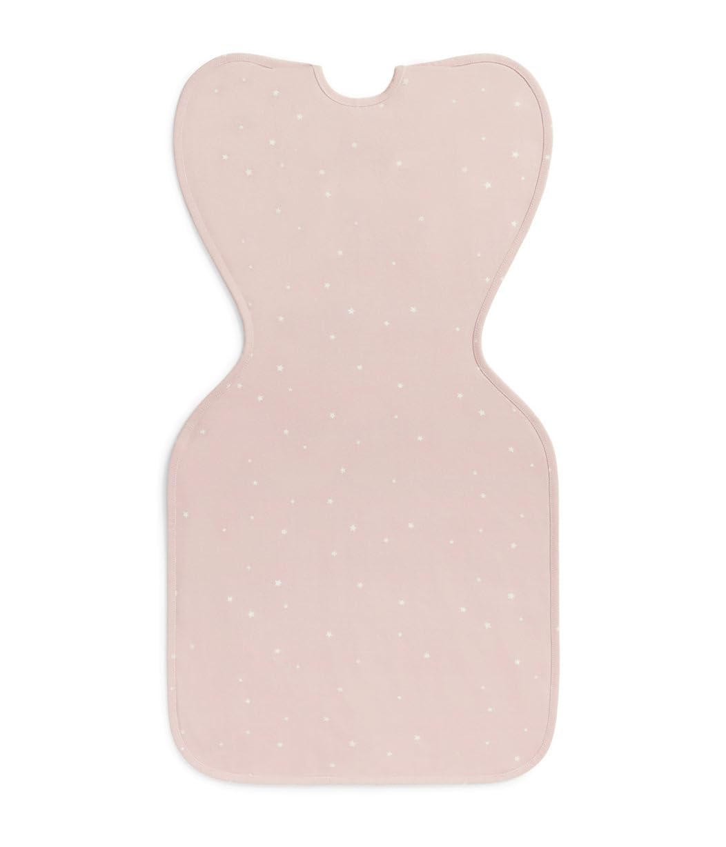 Love to Dream Swaddle UP, Baby Sleep Sack, Self-Soothing Swaddles for Newborns, Secure Fit Helps Calm Startle Reflex, New Born Essentials for Baby, 1.0 TOG, Small 8-13lbs, Powder Pink Twinkle