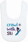 ChalkTalkSPORTS Skiing & Snowboarding Baby & Infant Bibs | Soft Microfiber Ski & Snowboard Baby Bibs