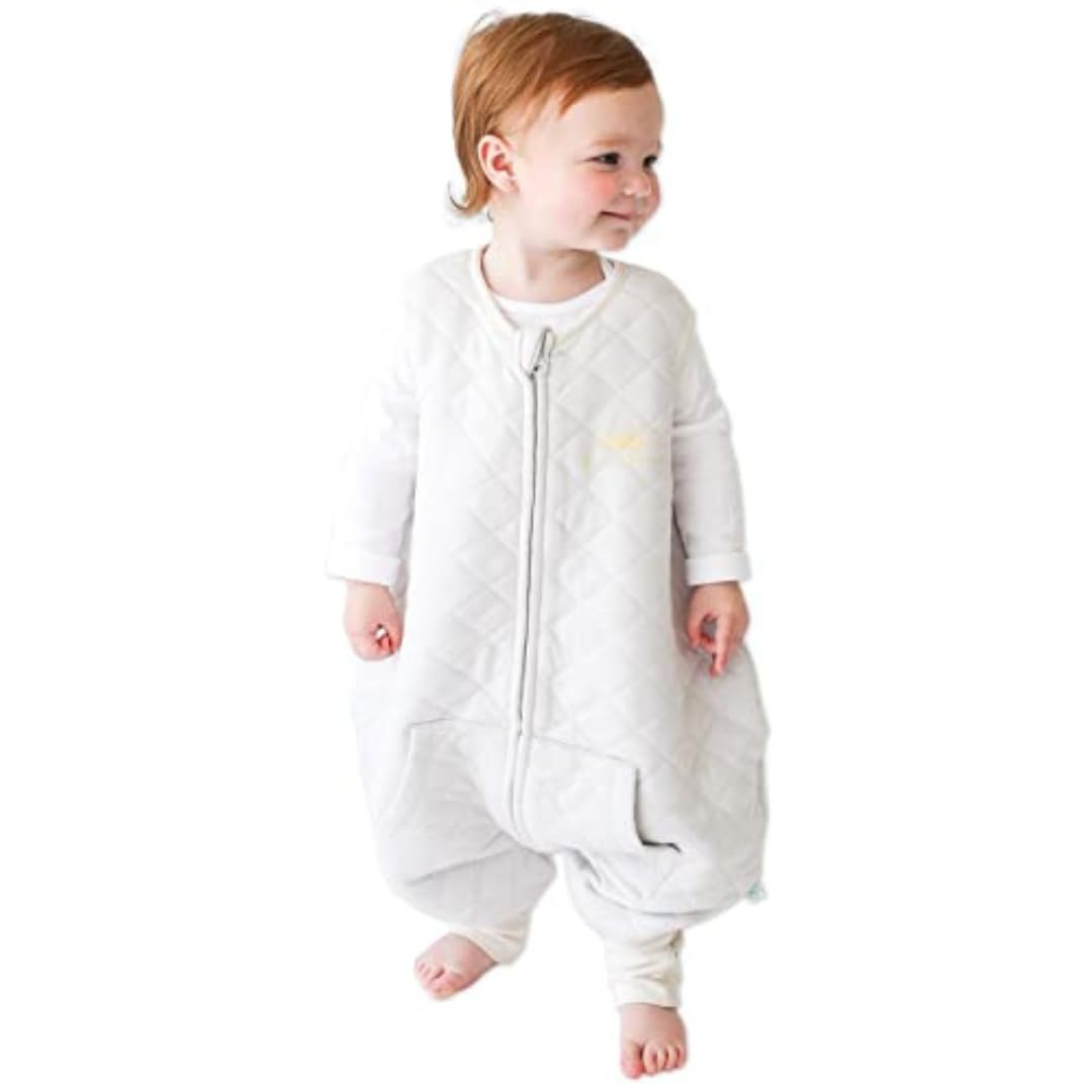 Dreamsuit: Toddler Sleep Sack with Legs, Rayon Made from Bamboo, 1.2 TOG