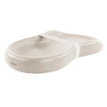 Keekaroo Peanut Changer Baby Vanilla– The Original Made in USA Easy-to-Clean Changing pad and The only Shell Over Foam, Fully Water Repellant