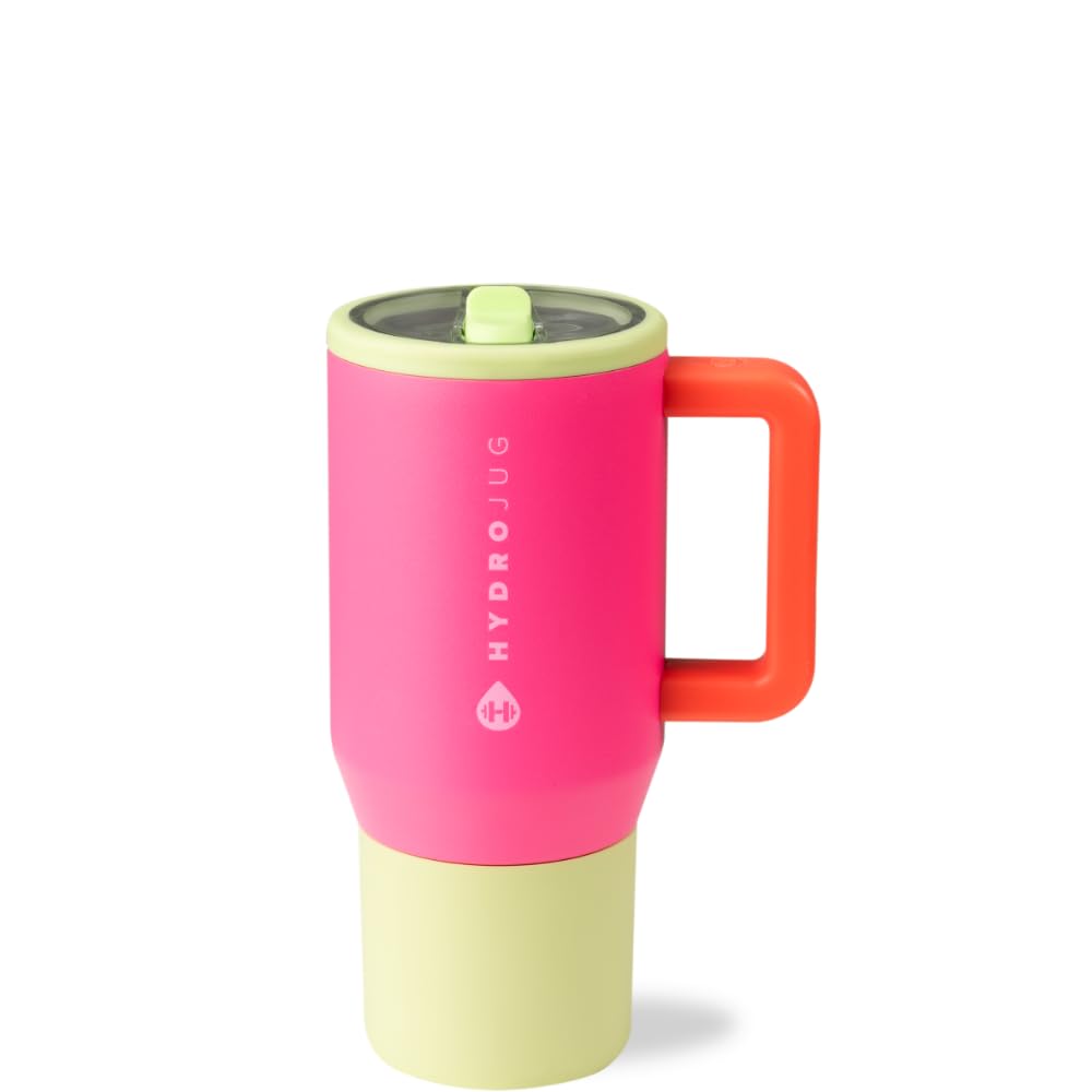 HydroJug Traveler 20oz Kids Insulated Tumbler with Handle, Orchid