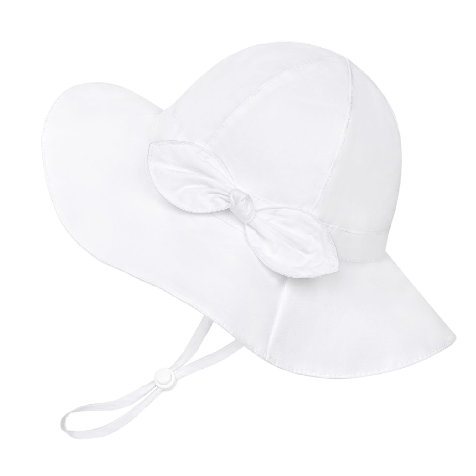 Baby Girl Sun Hat Kids Summer Beach Wide Brim Hats Toddler Bucket Hat 6-24M