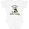 inktastic Grandma's Little Caddy Golf Baby Bodysuit Newborn Mauve 22b10