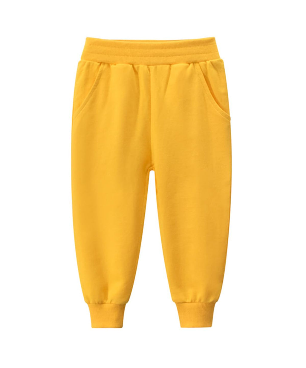 GFQLONG Toddler Boys Pants 100% Cotton Joggers Sweatpants 9-10 Years