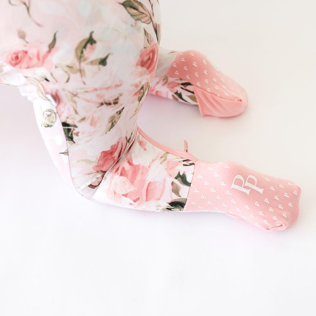 Posh Peanut Convertible Baby Sleepers, Toddlers Footless Pajamas for Girls