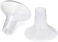 Motif Medical Duo Breast Pump Flange – Comfortable Breast Pump Flanges for Better Milk Flow & Pumping Ease - Ideal Breast Pump Flange Insert for Breastfeeding Moms (2 Shields, 24mm)