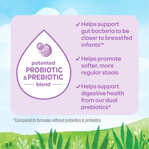 Happy Baby Organics Stage 1 A2 Infant Formula, 0 12 Months, Milk Based Organic Baby Formula Powder with A2 Milk, Probiotics & Prebiotics for Immune & Digestive Support, 22.9 Ounce (Pack of 2)