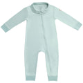 MON CHOU 100% Organic Pima Cotton Baby Footless Pajamas – Snug Fit Long Sleeve Zip-Up Sleepwear with 2-Way Zipper, Unisex (Sizes 0–12M) (Meadow, 18-24 Months)