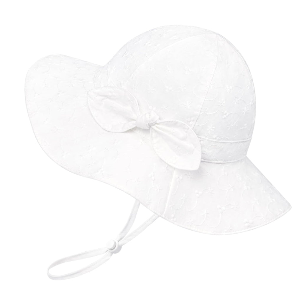 Baby Girl Sun Hat Kids Summer Beach Wide Brim Hats Toddler Bucket Hat 0-6M