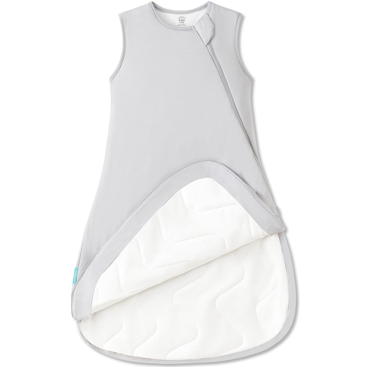 PurComfy Supersoft Sleep Sack 1.0 TOG, Bamboo Viscose, 0-3 Months, Dolphin