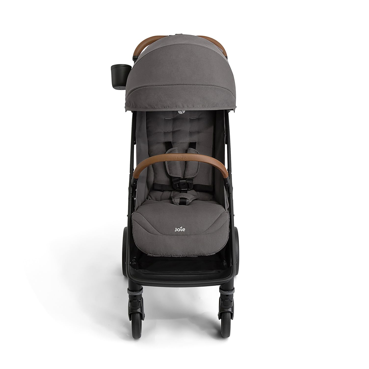 Joie Baby Nutmeg Compact Lightweight Travel Stroller, One‑Hand Fold
