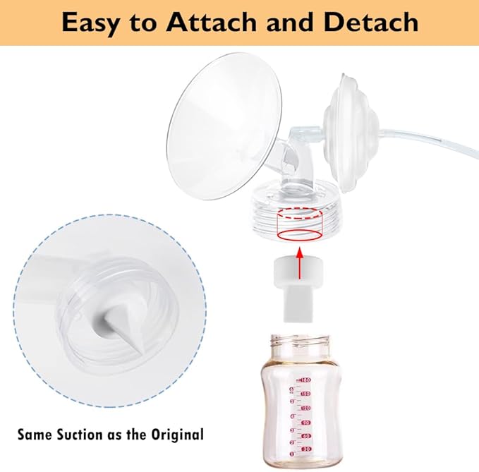 21mm Flange and Duckbill Valve Compatible with Spectra S1 Spectra S2 Spectra9 Plus Synergy Gold Breast Pump, Spectra Pump Parts S2 Parts S2 Accessories Replacement