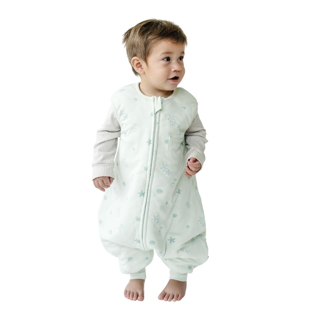 Dreamsuit: Toddler Sleep Sack with Legs, Rayon Made from Bamboo, 1.2 TOG