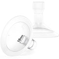 Replace Flanges 2-Pack of 19mm Breast Shields Compatible with Lansinoh, Medela, Spectra Breast Pumps, Pump Parts for Medela Breast Shields Personalfit Flex, Lansinoh Flange Accessories, Spectra Flange