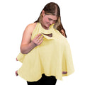 Lookee Looky Muslin Nursing Cover for Baby Breastfeeding – Peekaboo Window -100% Breathable Cotton Privacy Nursing Shawl - Multiuse Apron for Moms