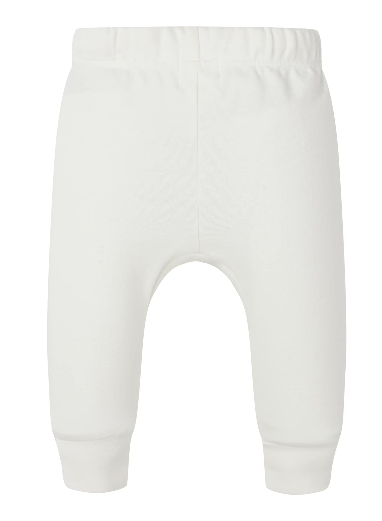 AIUI-HARNSBORN Baby 3 Pack Flexy Pants and Leggings, Baby Pants Infant Boys Girls Tapered Ankle Jogger Pant(3-6 Months, Black/White/Gray)