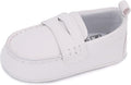 LONSOEN Baby Girls Boys Loafers Prewalker Dress Crib Shoes