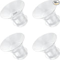 Flange Inserts 22mm for Medela,Spectra 24mm Shields/Flanges,Compatible with Momcozy M9/M5/M6/S12 Pro/S9 Pro Wearable Breast Pump,Reduce 24mm Nipple Tunnel Down to 22mm,4PCS