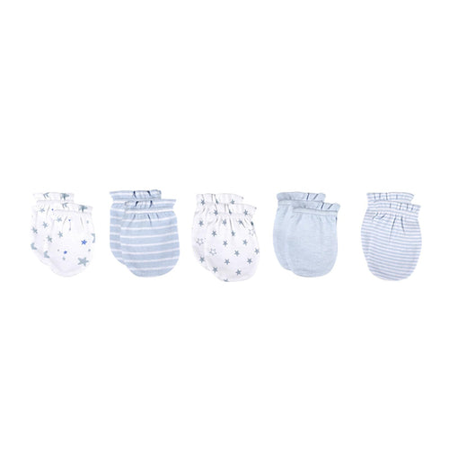 5 Pairs Unisex Baby Mittens No-Scratch 0-6 Months New Born