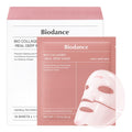 BIODANCE Bio-Collagen Real Deep Mask, Hydrating Overnight Hydrogel Face Mask, Pore Minimizing, Plumping, Elasticity Improvement, Korean Skin Care, Self Care Gifts for Women | 1.19oz(34g) x 16ea