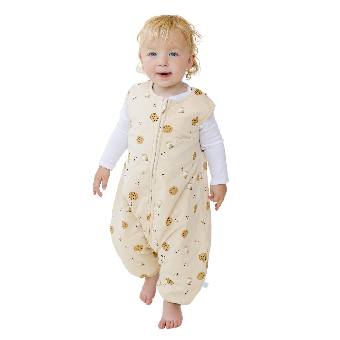 Dreamsuit: Toddler Sleep Sack with Legs, Rayon Made from Bamboo, 1.2 TOG