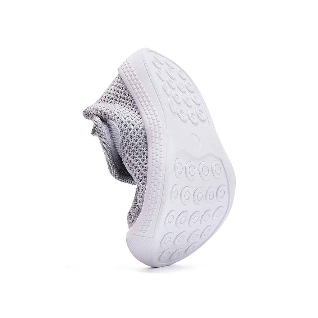BMCiTYBM Baby Shoes Infant Walking Sneakers Unisex Grey Size 12-18 Months