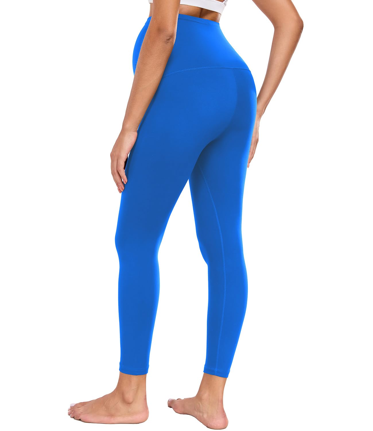 wirarpa Women's Maternity Leggings Over The Belly Buttery Yoga Pants 25" XS