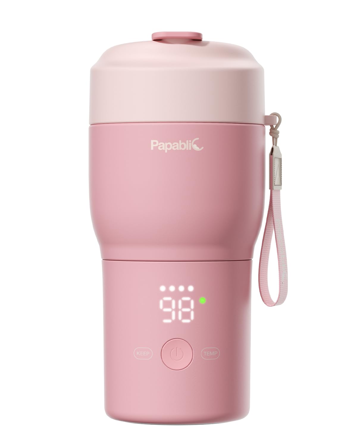 Papablic 2X Faster Portable Baby Bottle Warmer Pro for Travel