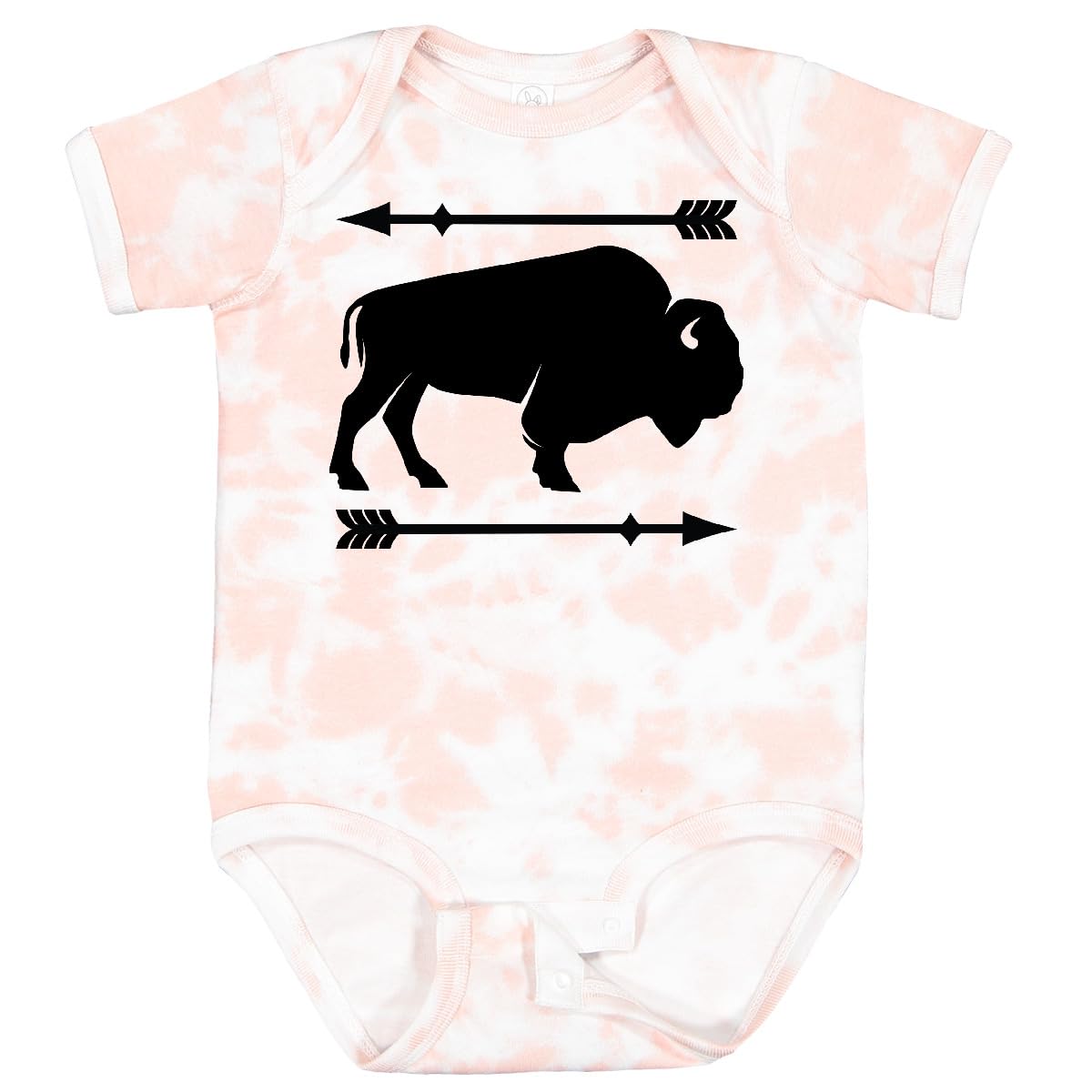 inktastic Buffalo Cute Animal Western Baby Bodysuit 24 Months Tie Dye Pink 2ae82