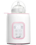 Grownsy 8-in-1 OG Fast Bottle Warmer with Timer, Pink
