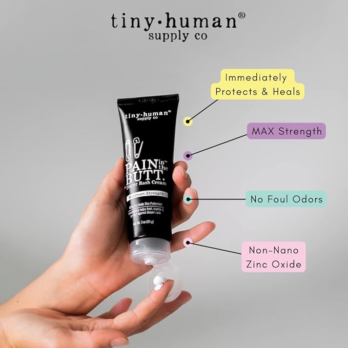 Nipple Crack & Pain in the Butt MAX Diaper Rash Cream