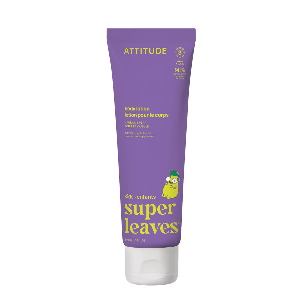ATTITUDE Kids Lotion, Watermelon & Coco, EWG Verified, 16 Fl Oz